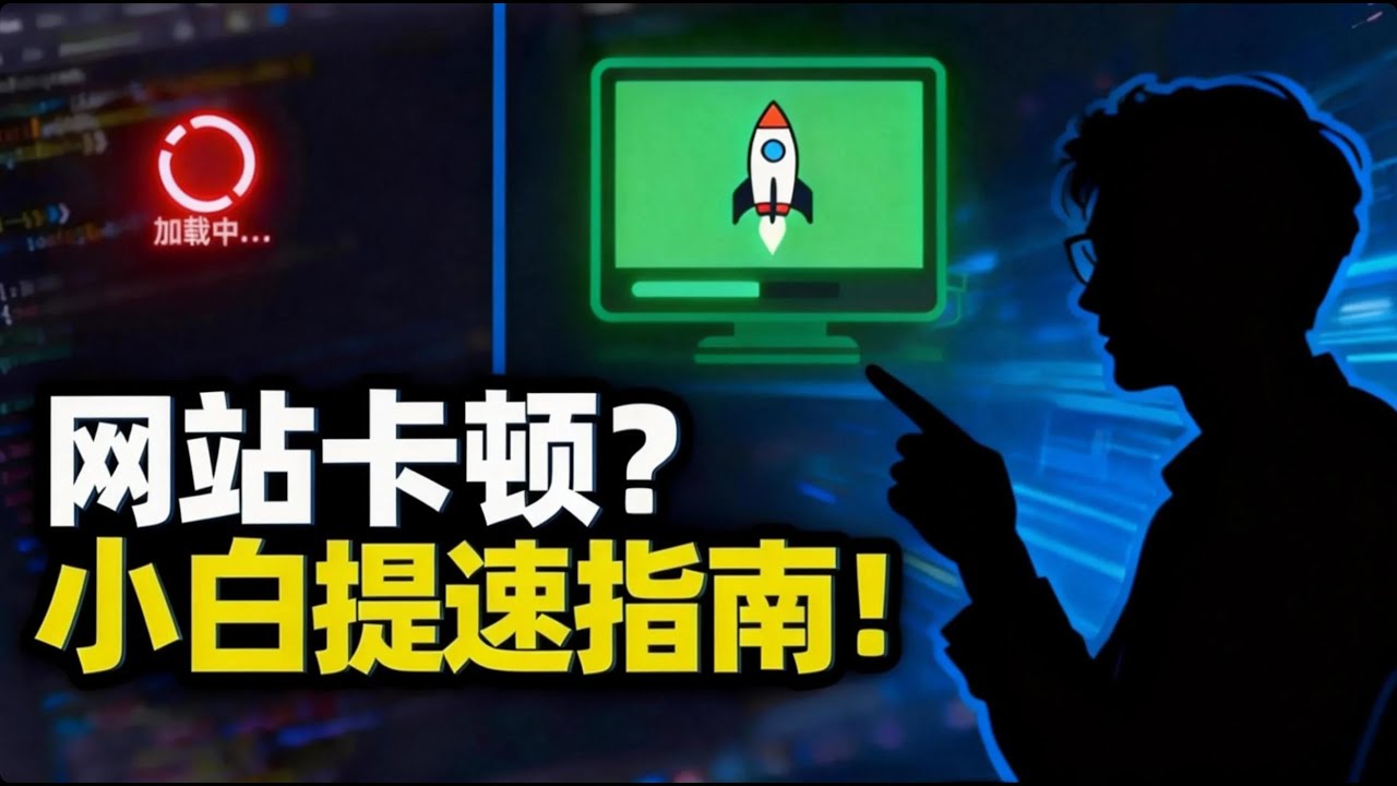 WordPress网站速度慢？告别卡顿！小白也能入手的网站优化提速技巧，从服务器到插件，全方位提升网站性能