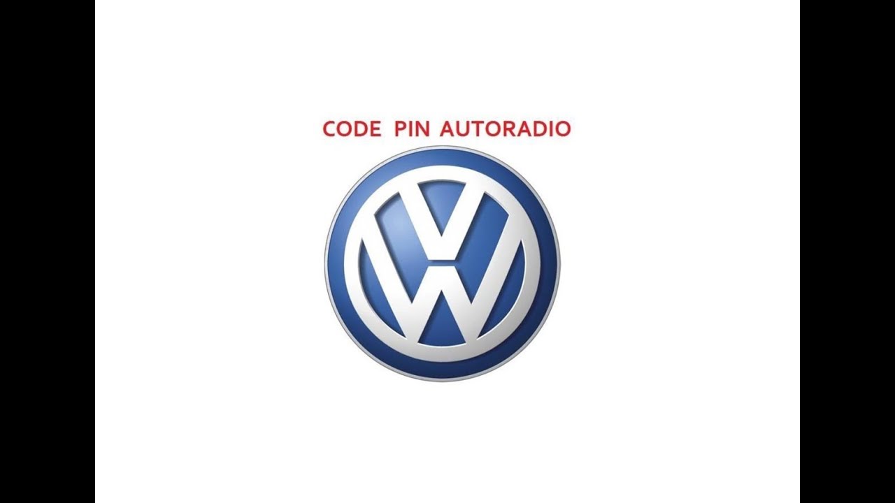 Comment récupérer le code autoradio Volkswagen (VW) gratuit 2020