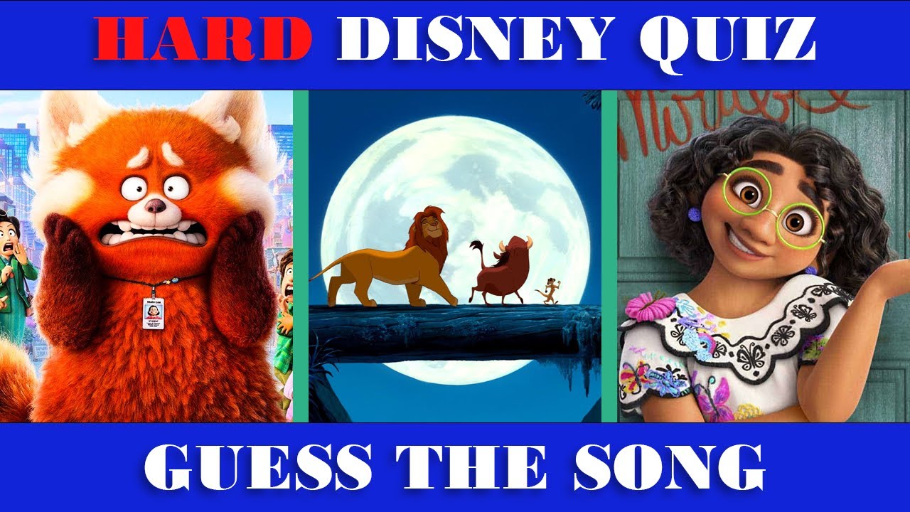 The IMPOSSIBLE Disney Music Quiz! 💀✨ | Guess the DISNEY SONG | HARD MUSIC QUIZ