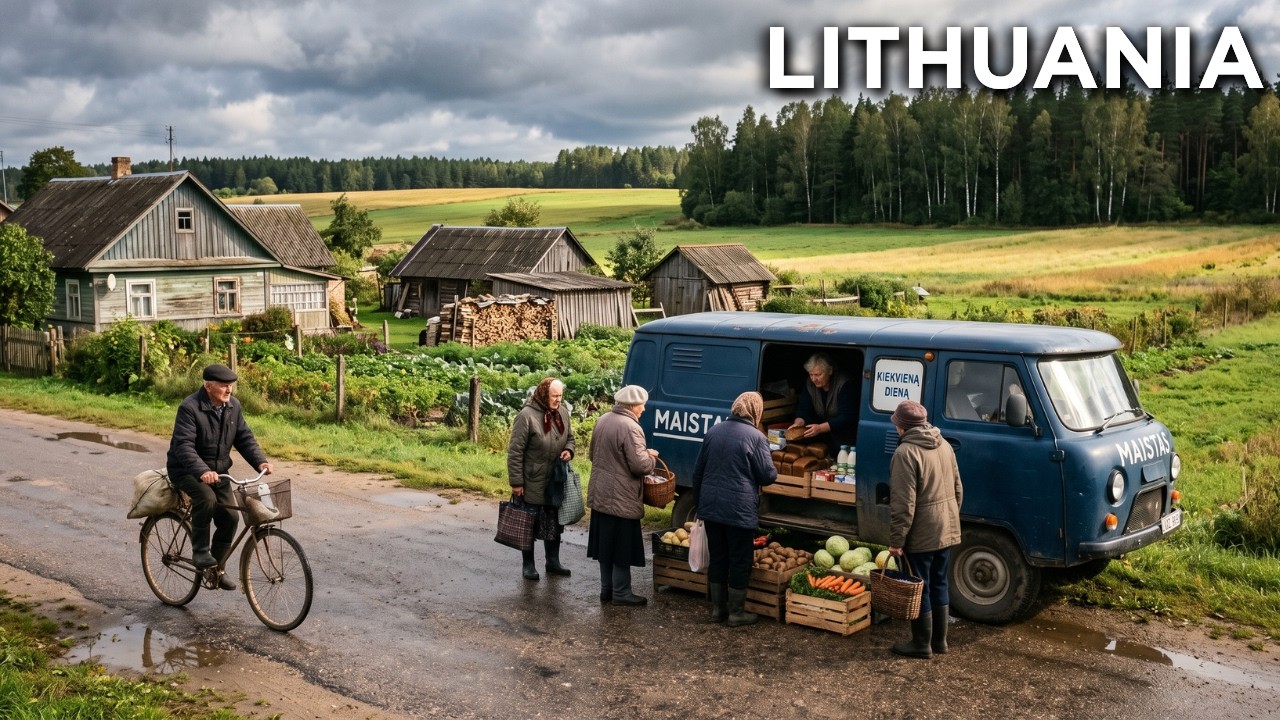 Living in Lithuania | How People Live on the Edge of Northern Europe | 4K