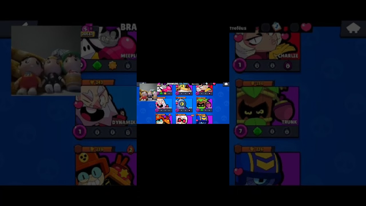 Turma do chaves jogando Brawl stars 
