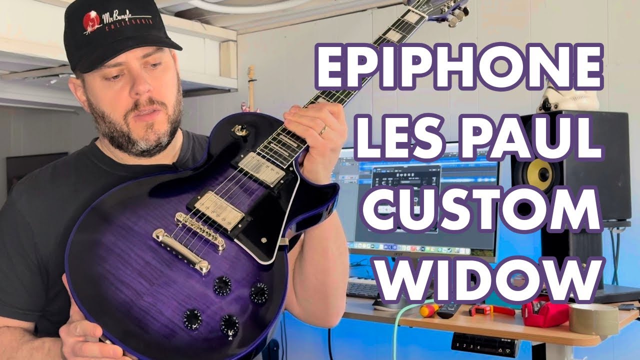Bitten by the Epiphone Les Paul Custom Widow!