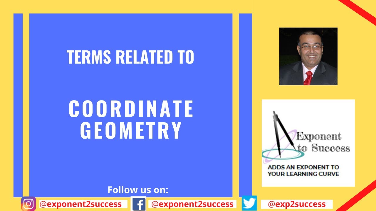 Terms Related to Coordinate Geometry: Abscissa, Ordinate: Plot Points on a Graph