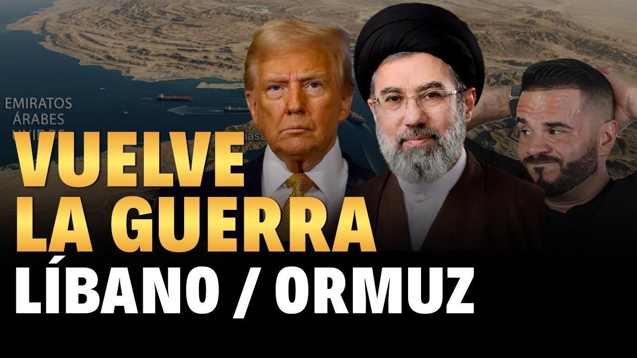 Ir&aacute;n Dice Que Se Acab&oacute; La Paz Por L&iacute;bano, Ir&aacute;n y Trump a cobrar un mill&oacute;n por Ormuz