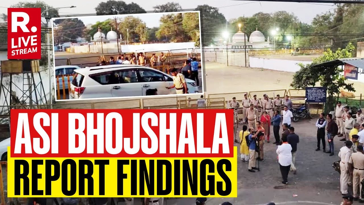 ASI Submits Survey Report On Historic Bhojshala To Madhya Pradesh High Court | Video