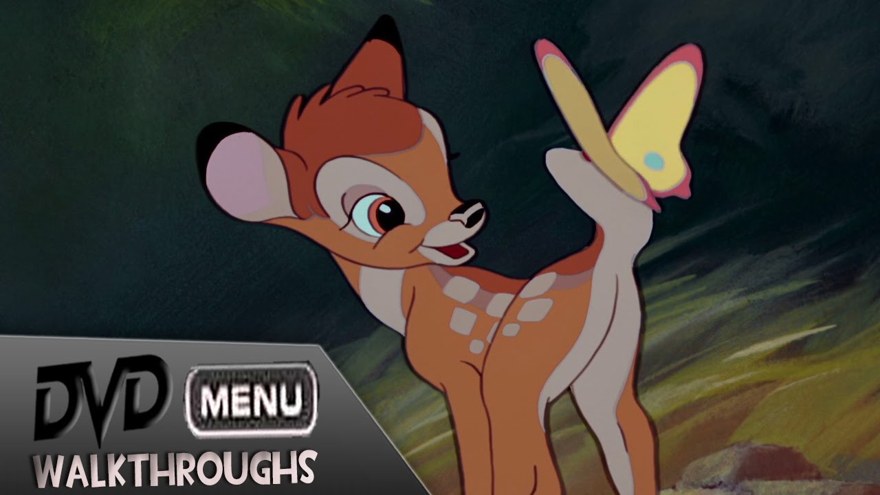 Bambi (1942, 2011) DvD Menu Walkthrough