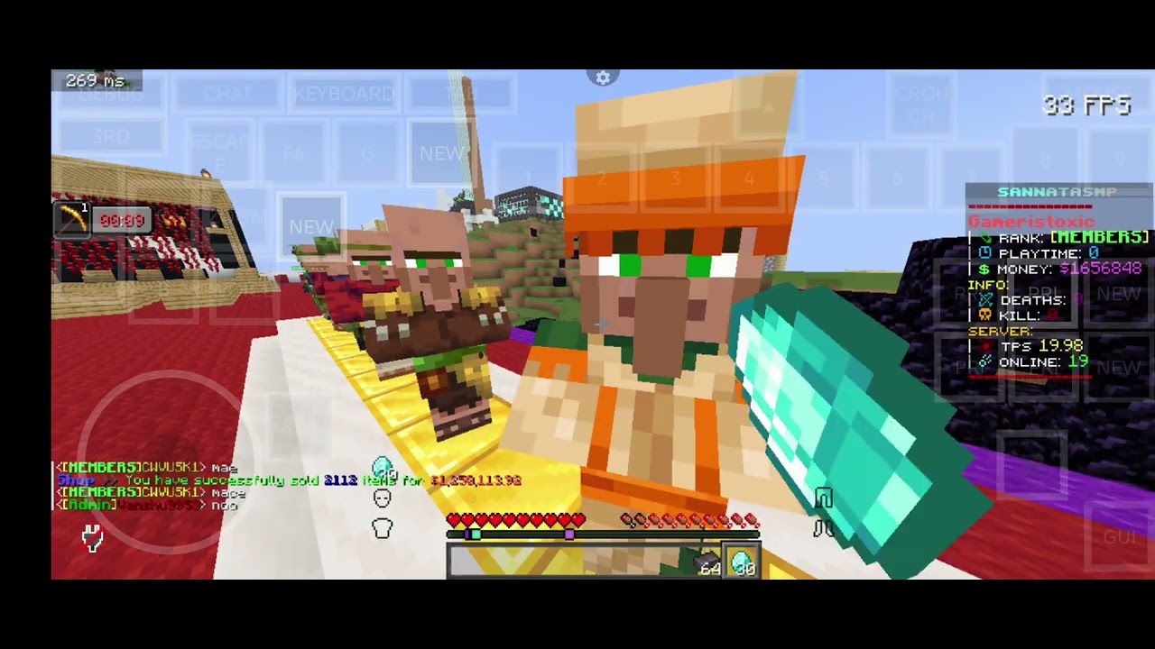 Sannata SMP || part 1|| grinding but at the end this happened
