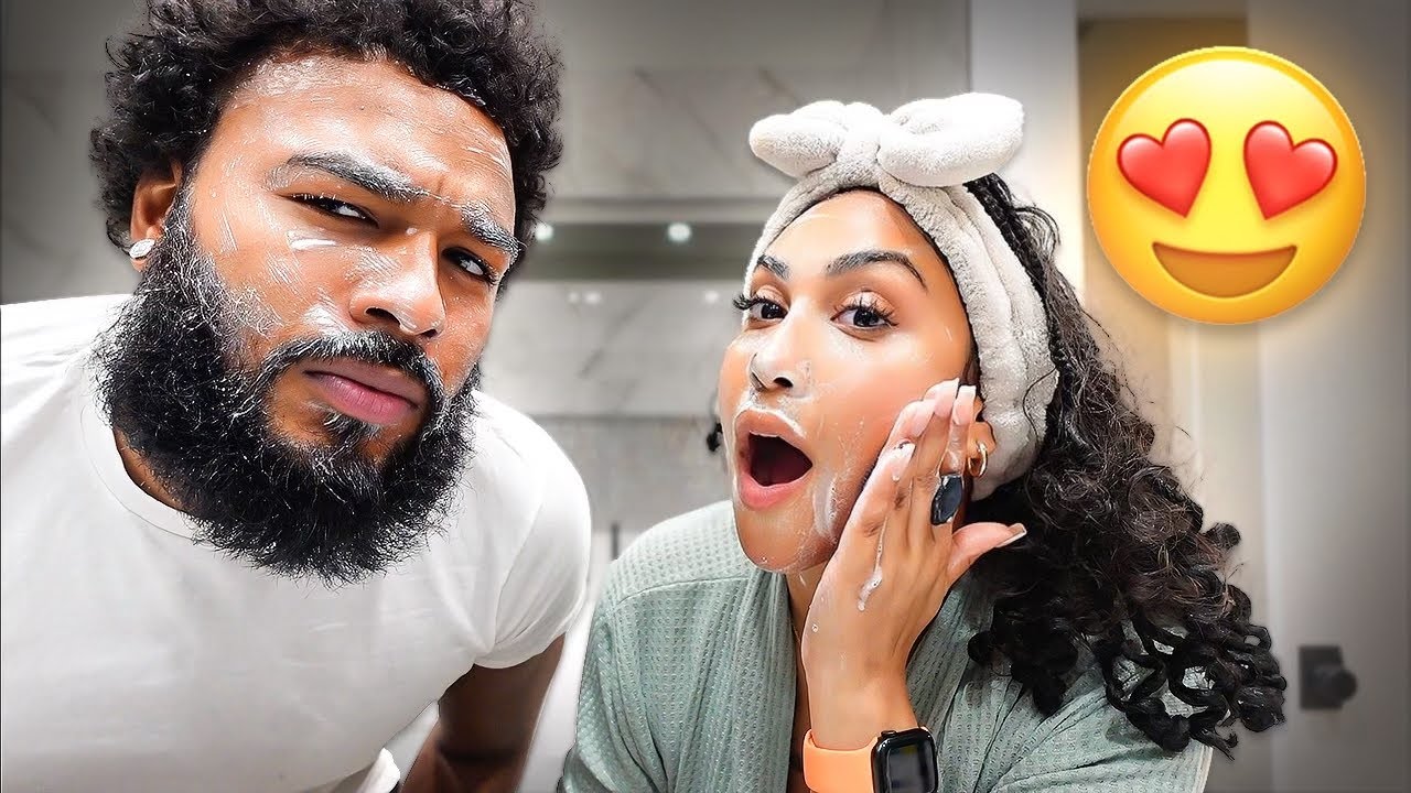OUR *REALISTIC* COUPLES NIGHT ROUTINE | Skin Care, Oral Hygiene