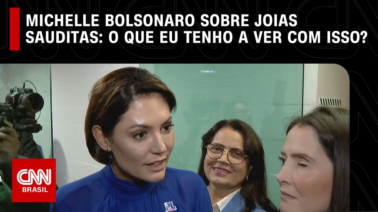 Michelle Bolsonaro sobre joias sauditas: O que eu tenho a ver com isso? | CNN 360º