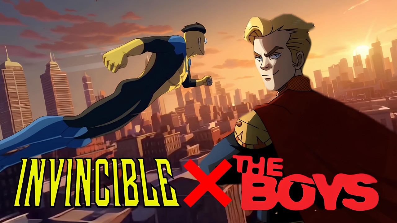 Invincible Goes to The Boys Universe and Meets Homelander (Full Animation)