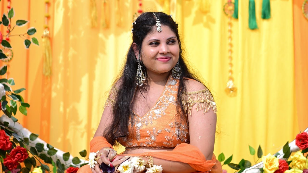 Poonam’s Haldi Ceremony 💛 | Beautiful Bridal Moments | Anshul Photography Rewa
