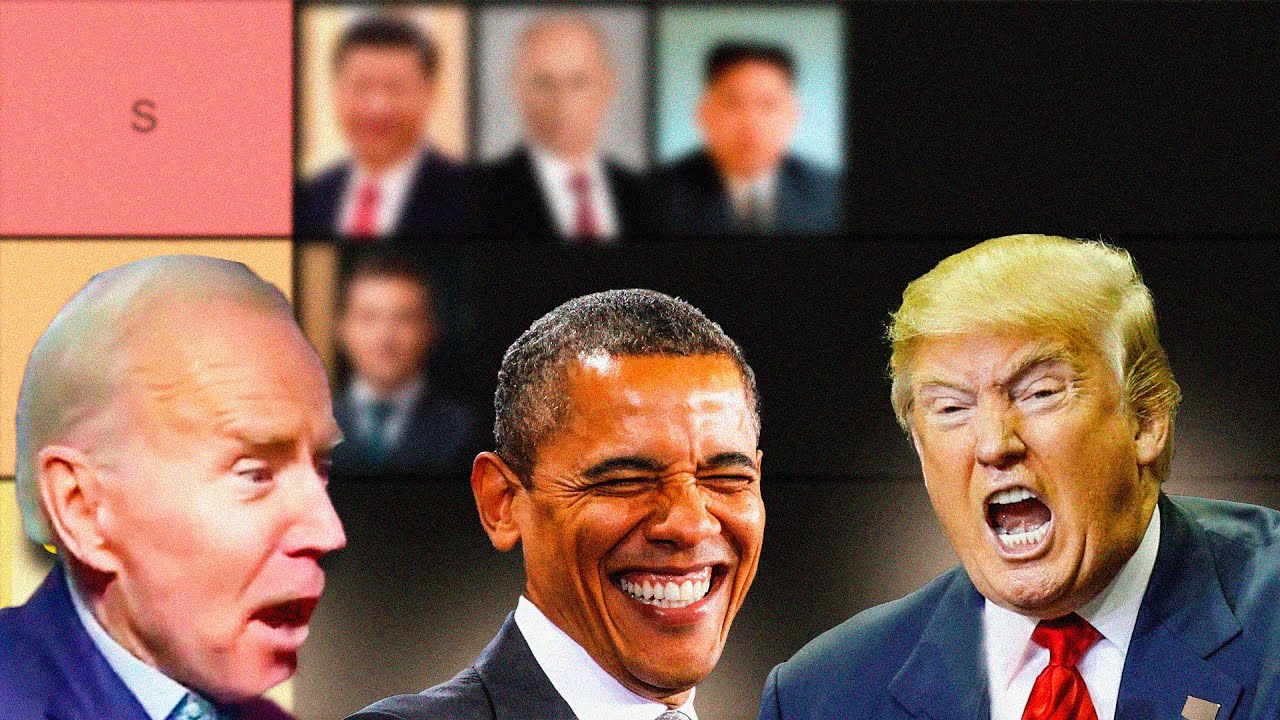 US Presidents Rank World Leaders (Tier List) │ AI voice meme