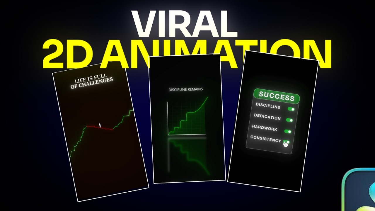 Make Viral Reels with This 2D Animation (DaVinci Resolve Tutorial)