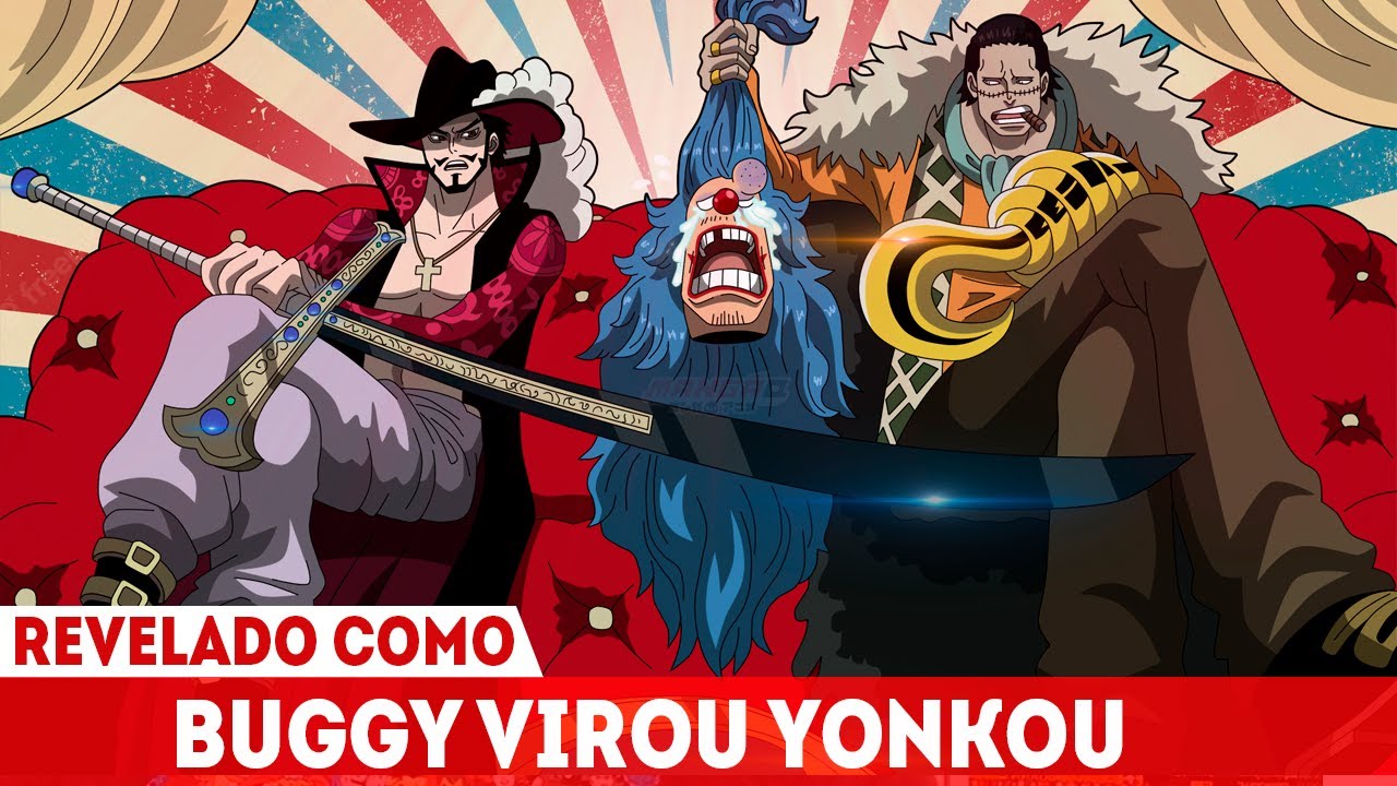 AS NOVAS RECOMPENSAS REVELADAS - MIHAWK &Eacute; UM MONSTRO E COMO BUGGY VIROU YONKO - ONE PIECE 1058