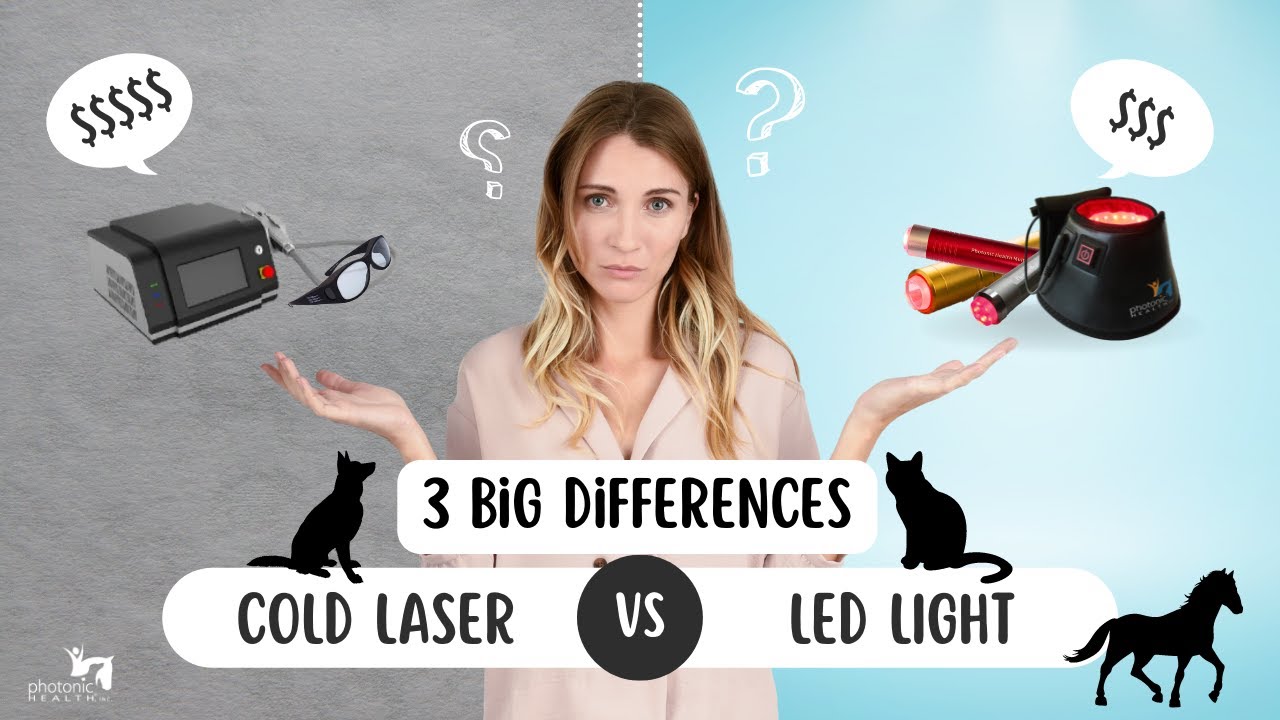 3 Big Differences Between Cold Lasers vs. Photonic Health LED Light Therapy Devices