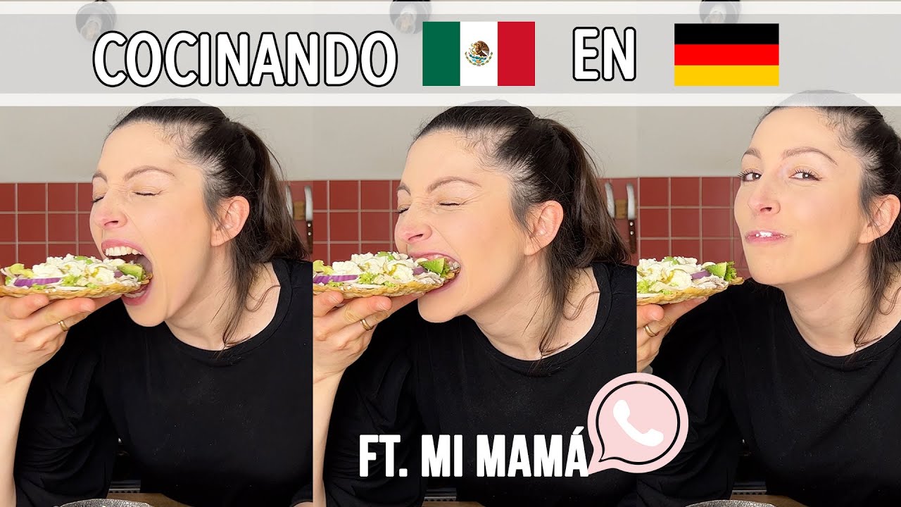 Cocinando comida MEXICANA 🇲🇽 en ALEMANIA 🇩🇪 ft. Mi mamá