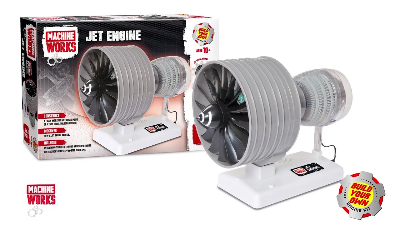 Machine Works - Jet Engine Timelapse Build Video