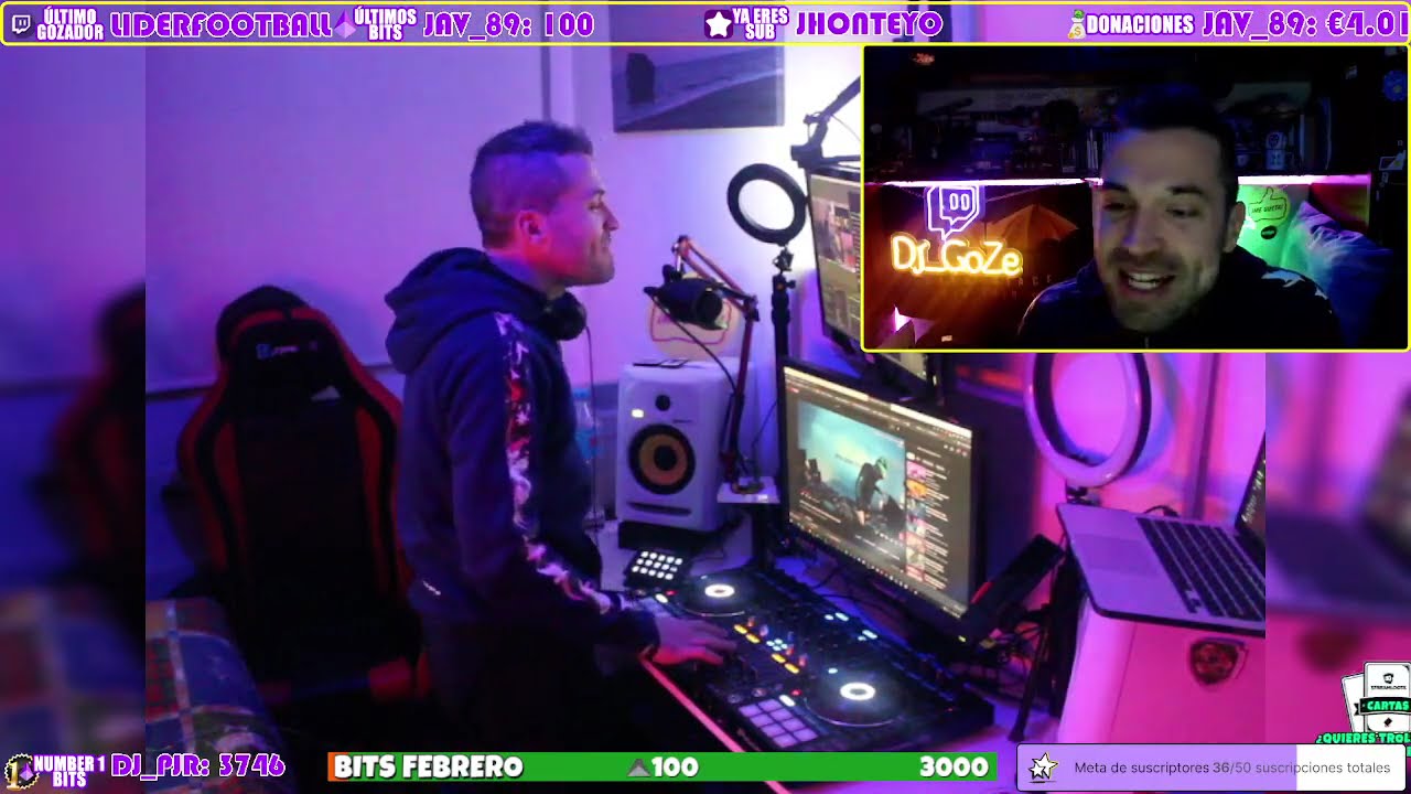 Dj GoZe @ Sesion Tech House - EDM - Hard | Directo Twitch - Febrero 2023