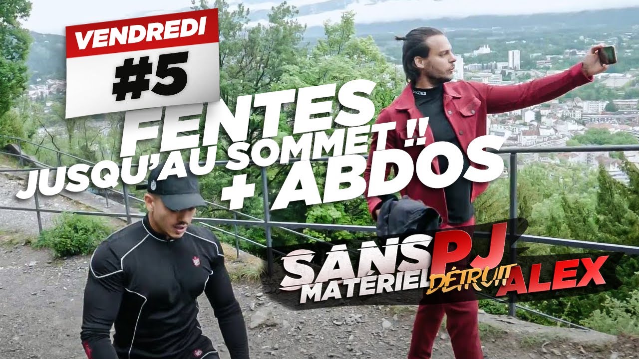 PJ COACH ALEX EN LIVE: DÉFI 1H DE FENTES + ABDOS 🔥
