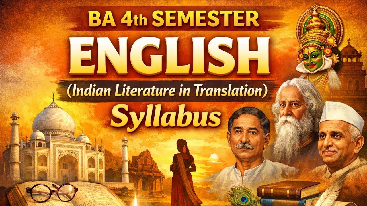 BA 4th Semester English | Indian Literature in Translation | Full Syllabus Explained