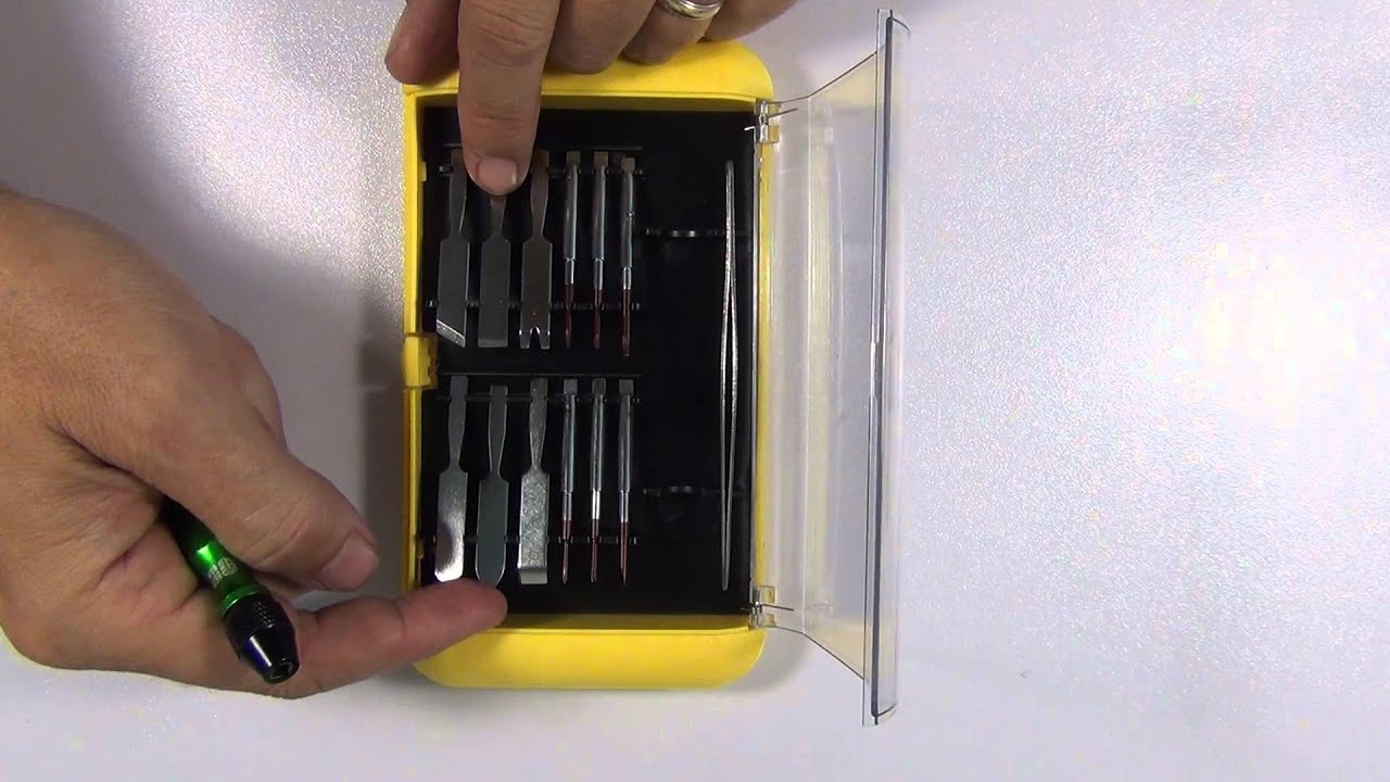 Spudger and Prying Tool Kit for Tablet Computer and Smartphone Repair