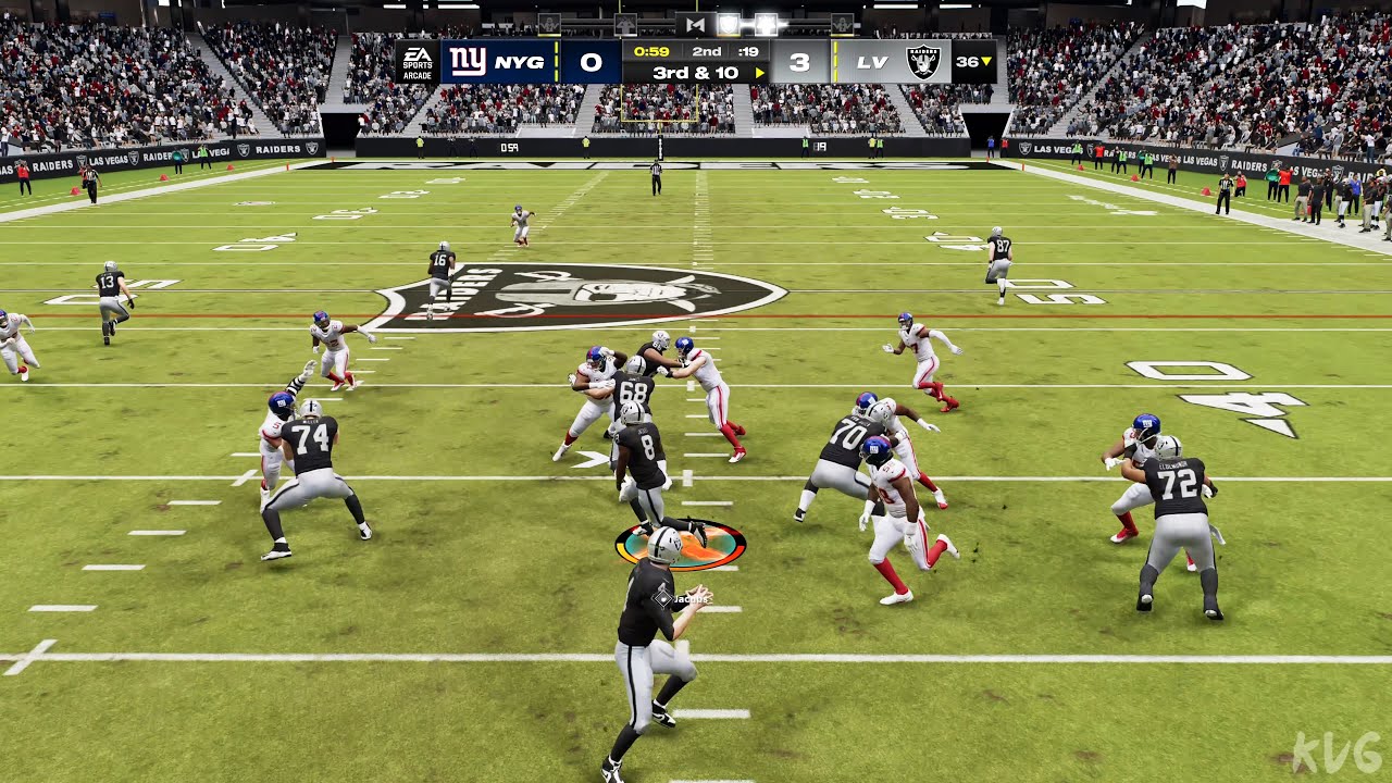 Madden NFL 24 - New York Giants vs Las Vegas Raiders - Gameplay (PS5 UHD) [4K60FPS]
