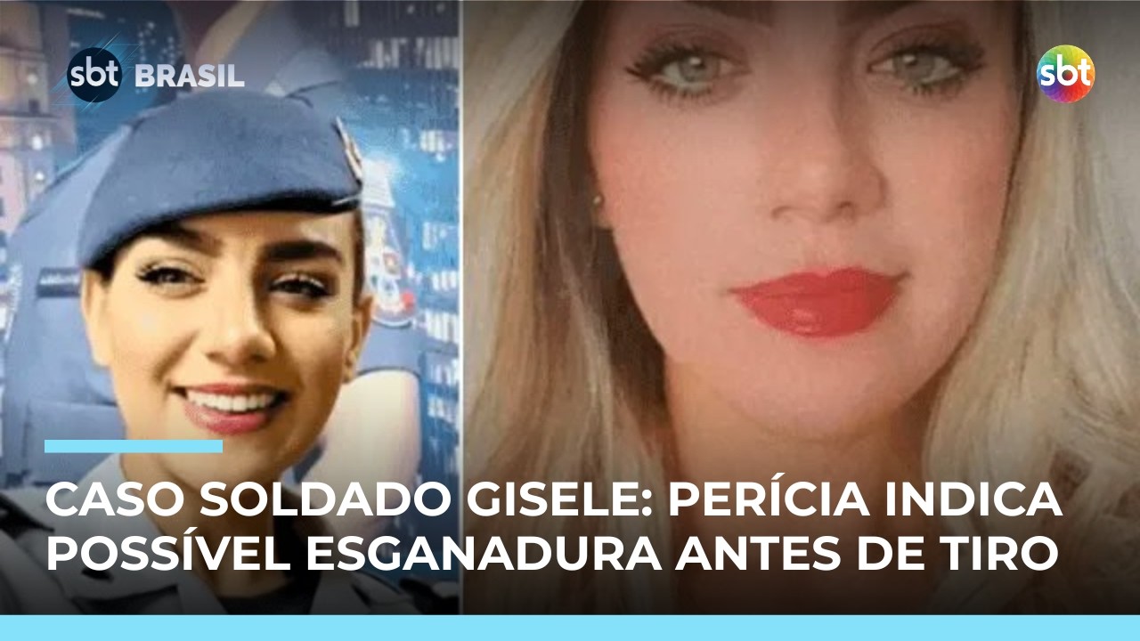Caso Soldado Gisele: Laudo pericial aponta hematomas no pescoço da PM | #SBTBrasil