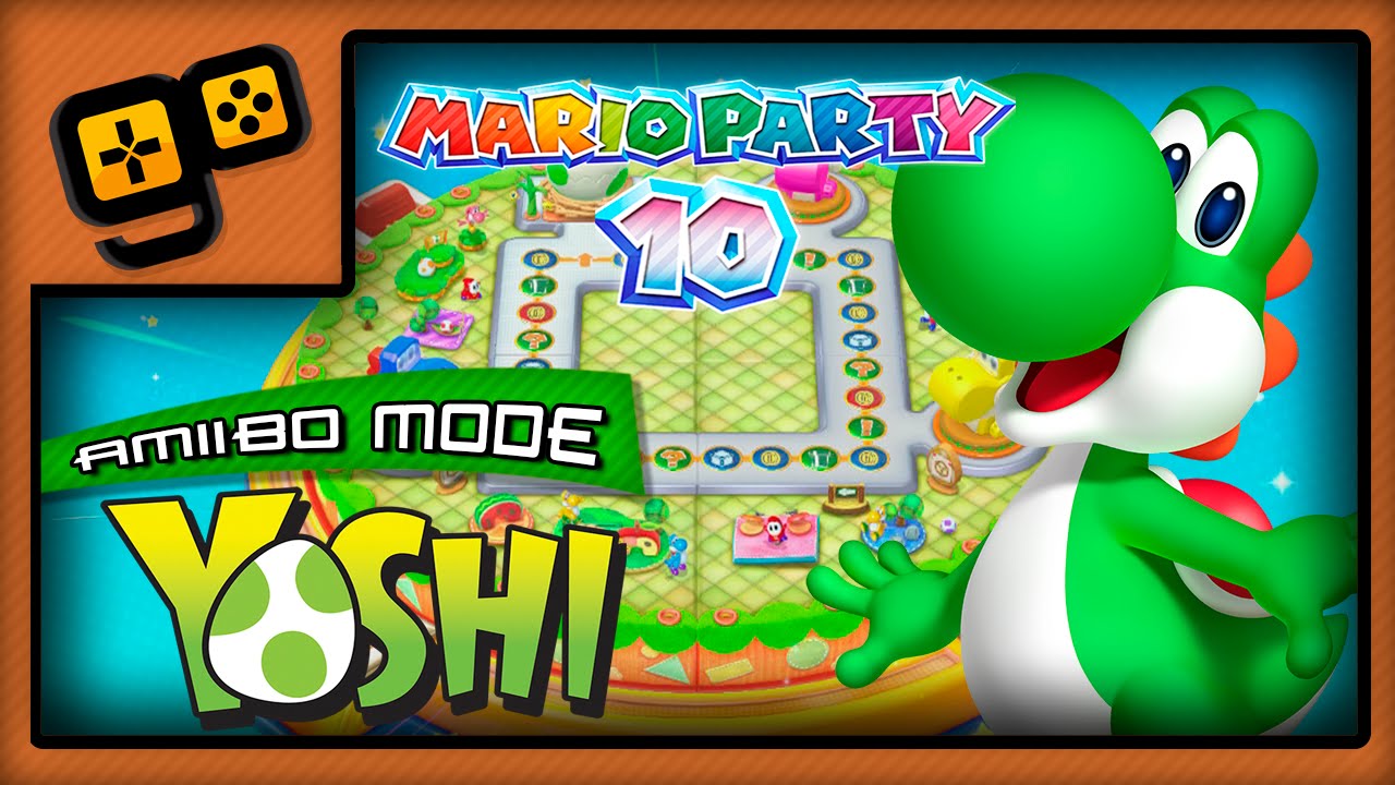Mario Party 10 - Amiibo Party - Yoshi