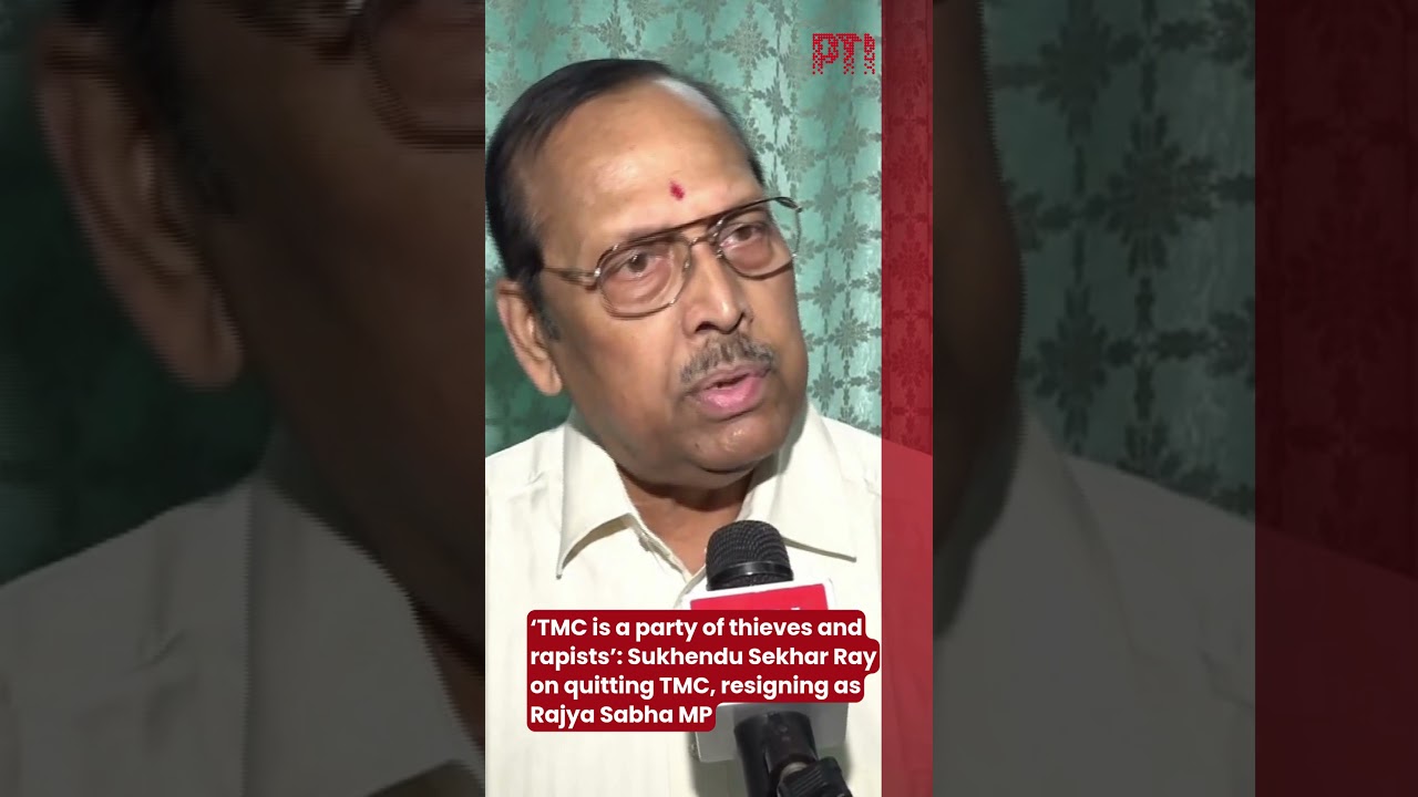 &lsquo;TMC is a party of thieves and rapists&rsquo;: Sukhendu Sekhar Ray on quitting TMC