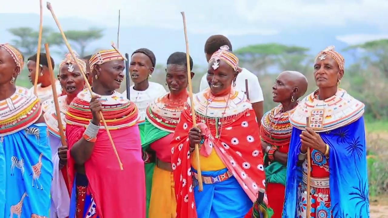 SAMBURU WOMEN TRADITIONAL SONG AND DANCE #duet #africa #culture #love#marriage  #wedding