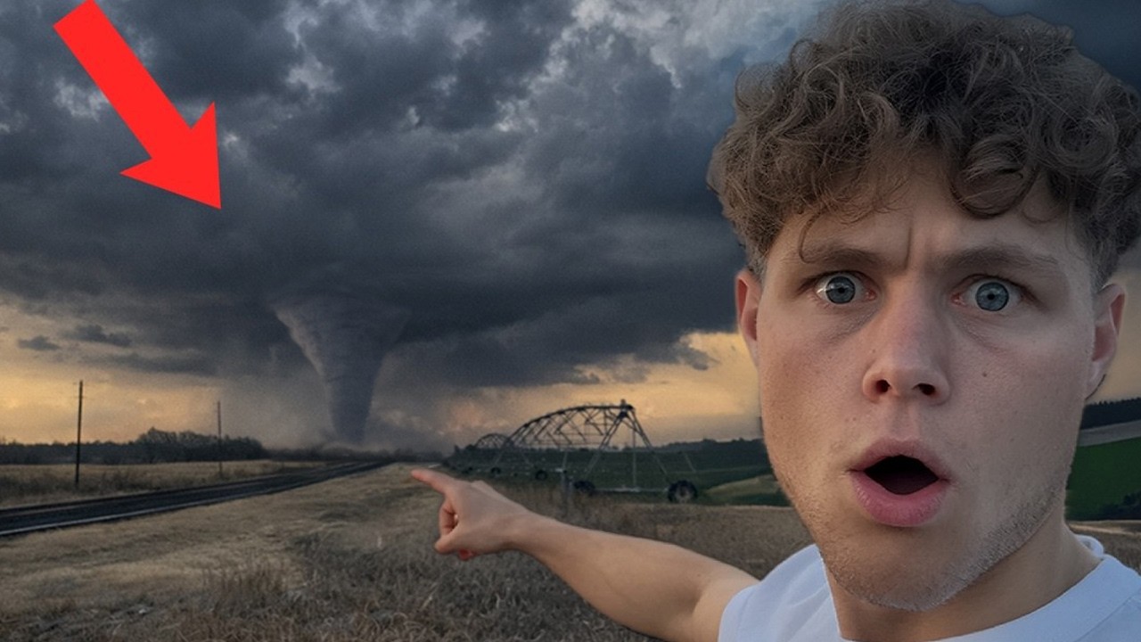 Intense Tornado Chase (Inside 