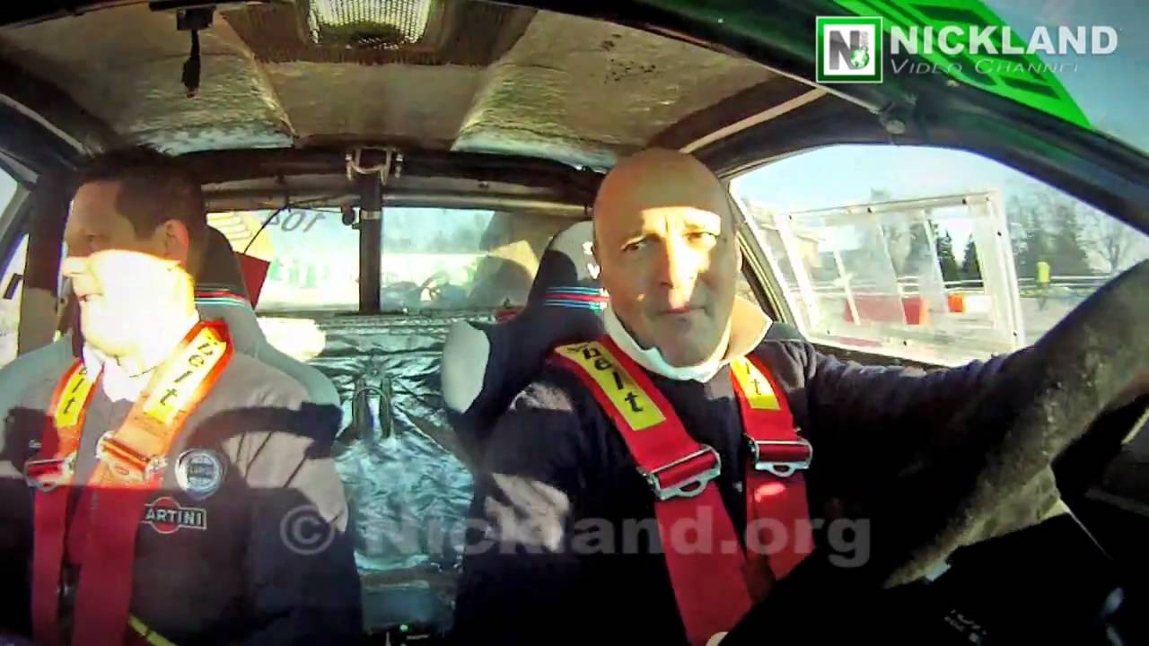 RALLY EVENT: Miki Biasion with Lancia 037 of Beppe Volta (Onboard Cam)