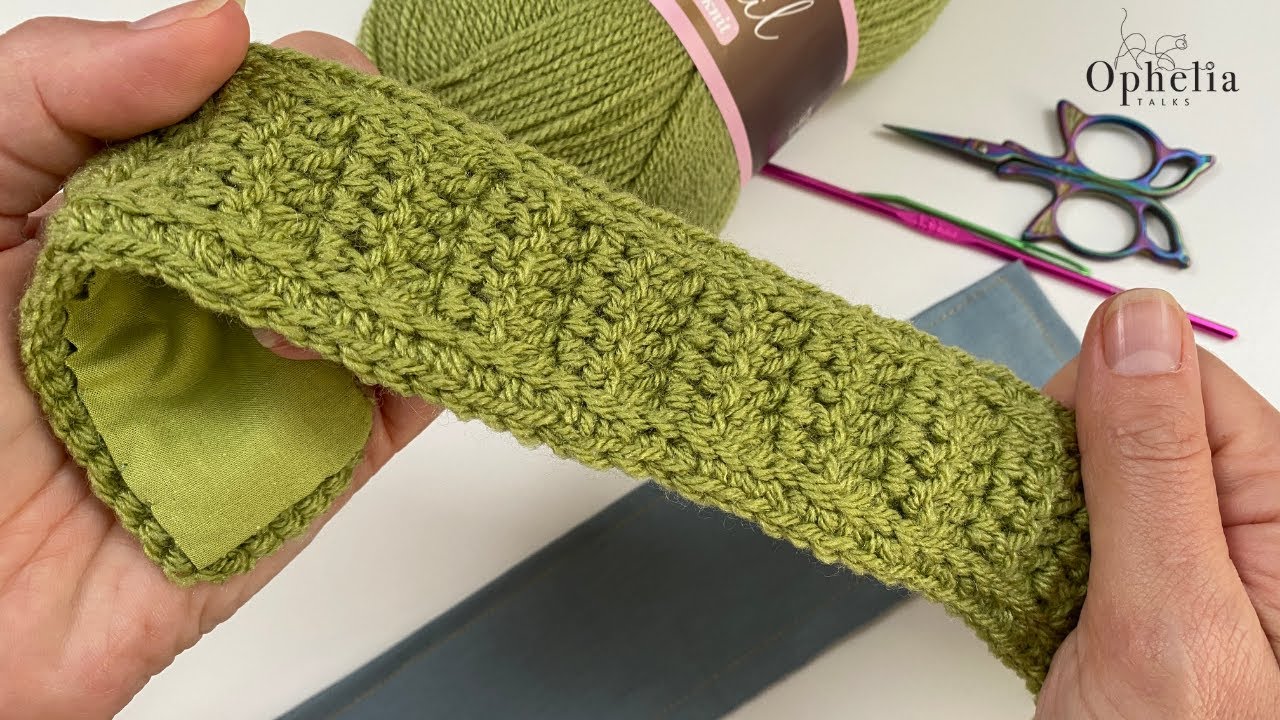 HOW TO MAKE A CROCHET BAG STRAP // Ophelia Talks Crochet