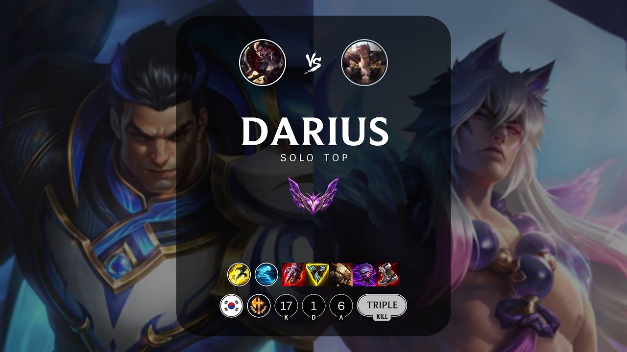 Darius Top vs Sett - KR Master Patch 14.4