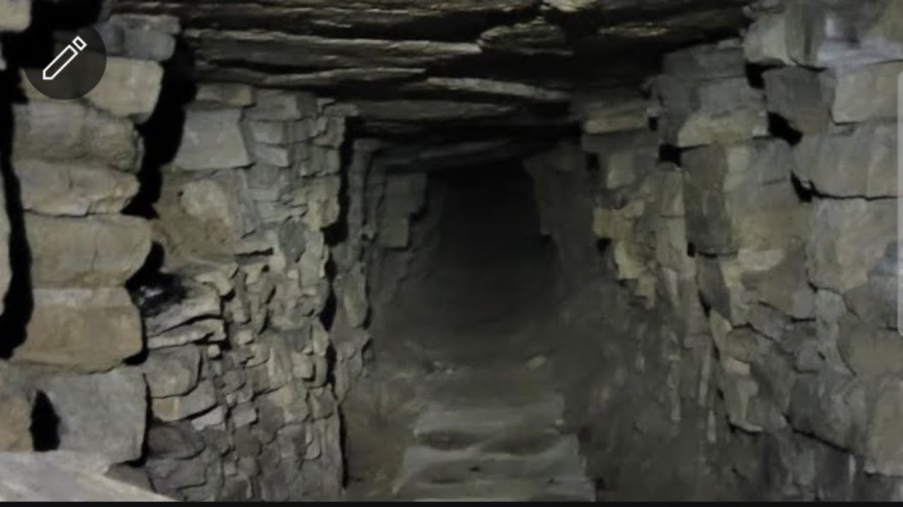 Never Seen On YouTube Before  Old Stone Mine from 1800