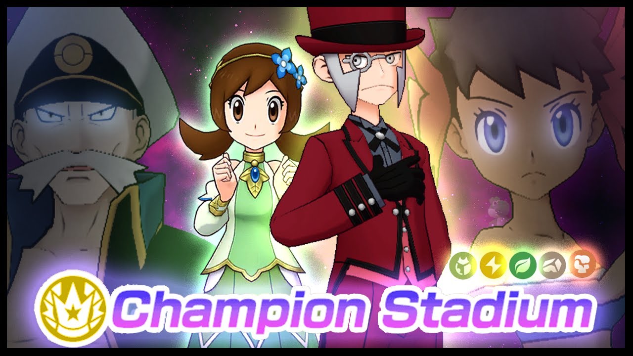 Using The Subway Bros Twice? 10K Points Hoenn Champion Stadium Master Mode Run! | Pokemon Masters EX
