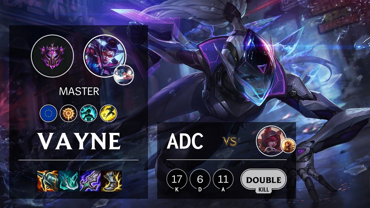 Vayne ADC vs Xayah - EUW Master Patch 11.11