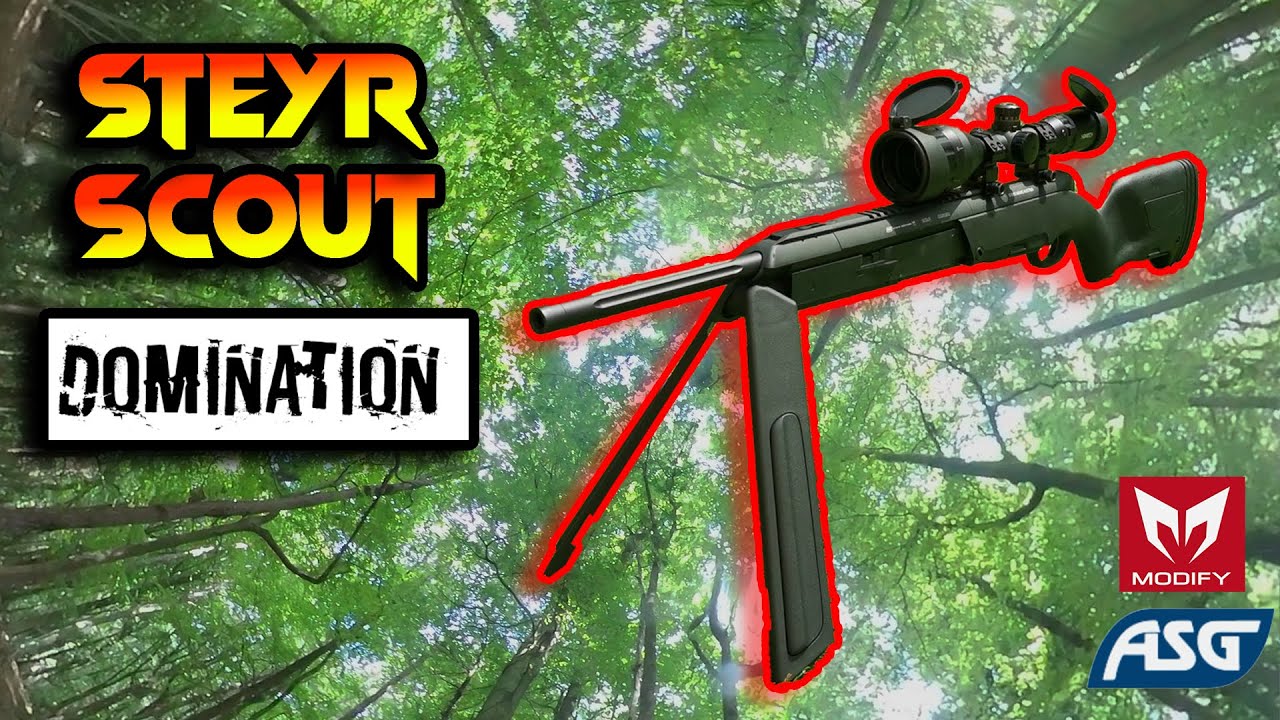 Ghillie Sniper uses Steyr Scout - This Rifle is Awesome!