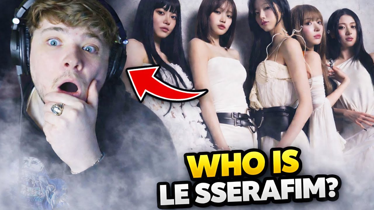NEW FAN reacts to LE SSERAFIM -Music Videos - Dance & Live Performance - Best & Funny Moments Mashup