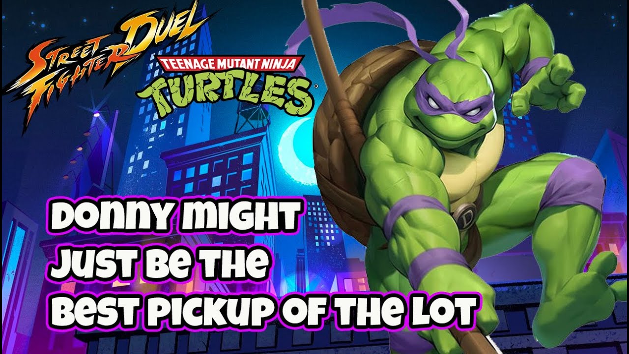 DONATELLO UNIT BREAKDOWN AND GAMEPLAY DEMO, actually testing the unit Street fighter duel