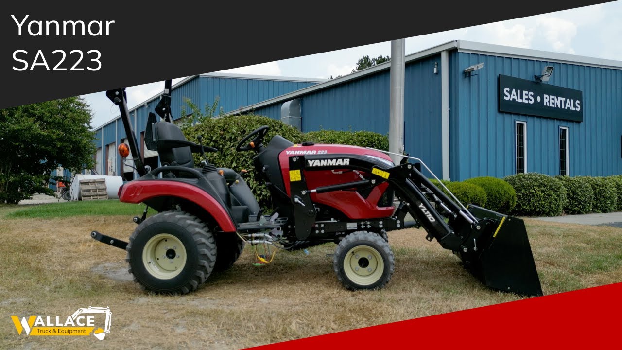 Yanmar SA223 Tractor In Stock Now!
