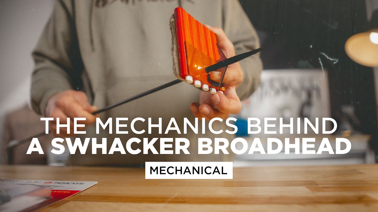 How a Swhacker Mechanical Broadhead Works (With Live Demo)
