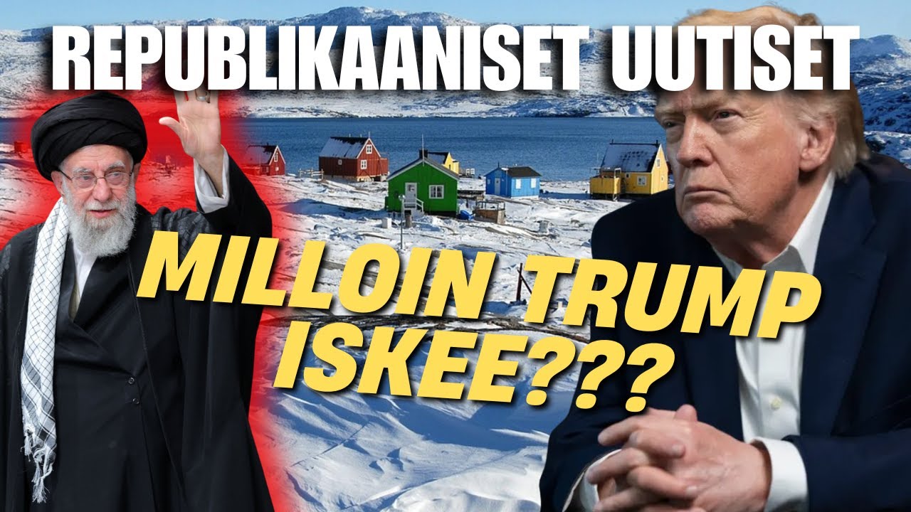 ISKEEK&Ouml; TRUMP IRANIIN? Mit&auml; tapahtuu Gr&ouml;nlannille?