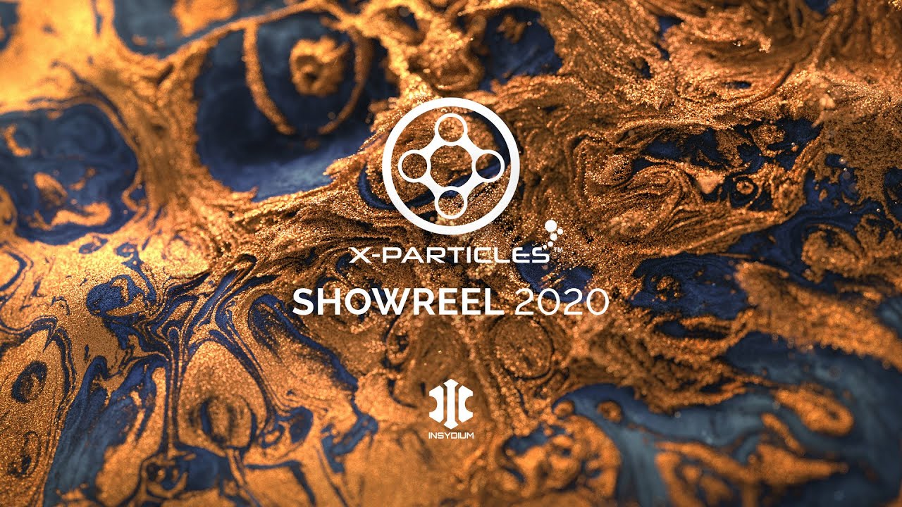 X-Particles Showreel 2020, rendered in Cycles 4D