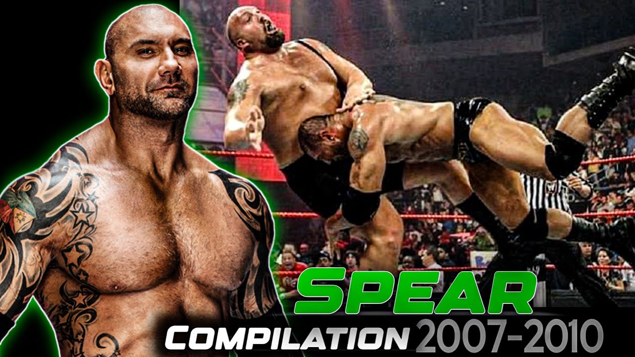 Batista – Spear Compilation (2007–2010) | WWE Undisputed Hoster