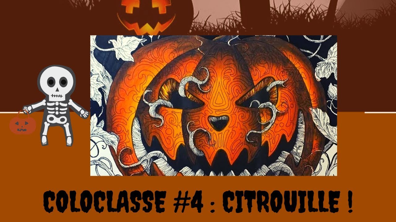 Coloclasse #4 | Tutoriel Citrouille 🎃