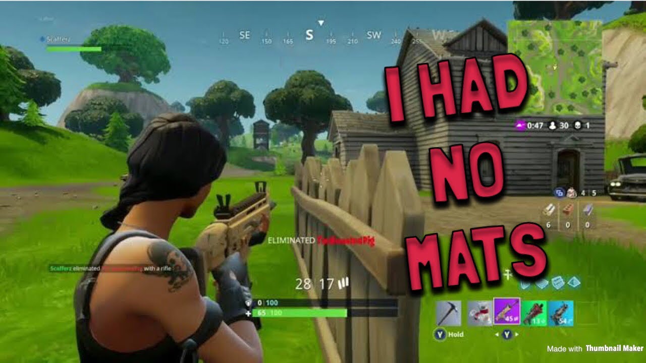 I HAD NO MATS - INTENSE ENDING (high Kill solo gameplay )