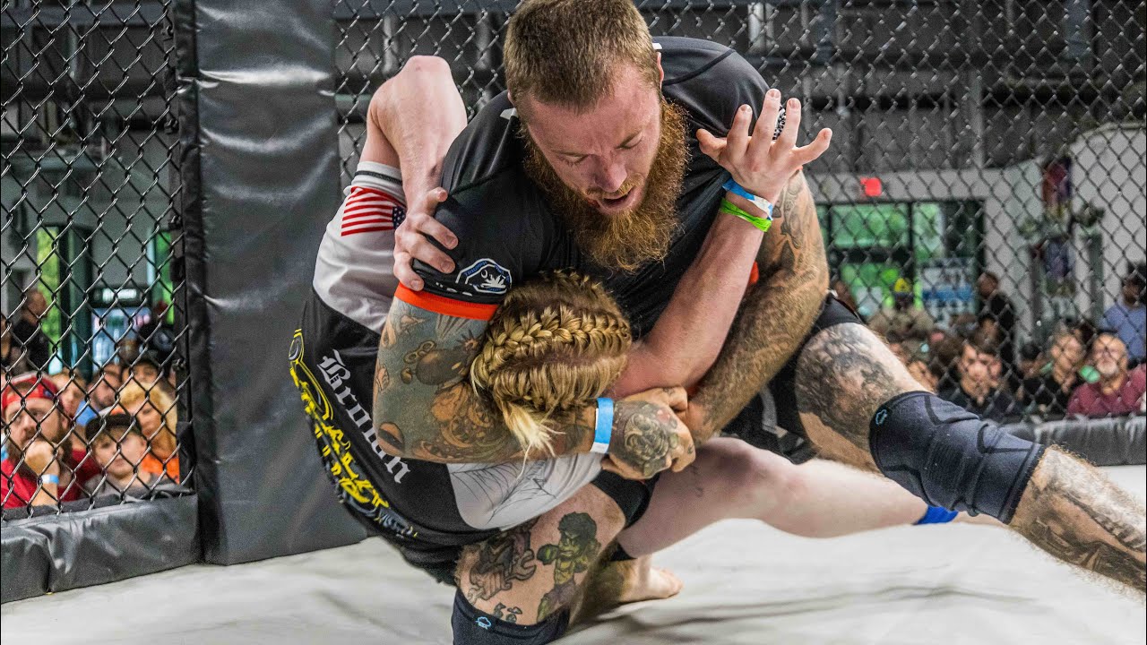 White belt vs New Blue Belt Match | Sam Brown vs Kai Larson | TFA Pro V Superfights