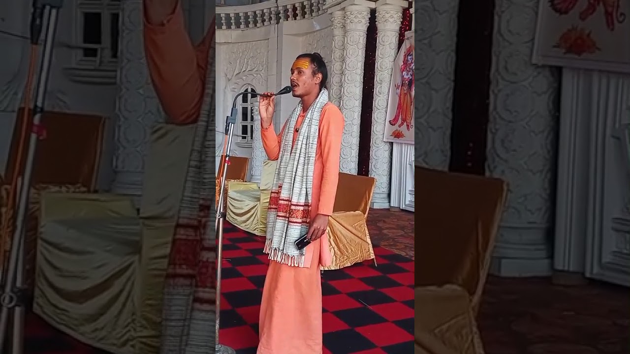 हिंदू सम्मेलन पहुंचकर श्री हनुमान जी का किया महंत विवेकानंद ब्रह्मचारी अग्नि अखाड़ा कोतवाल