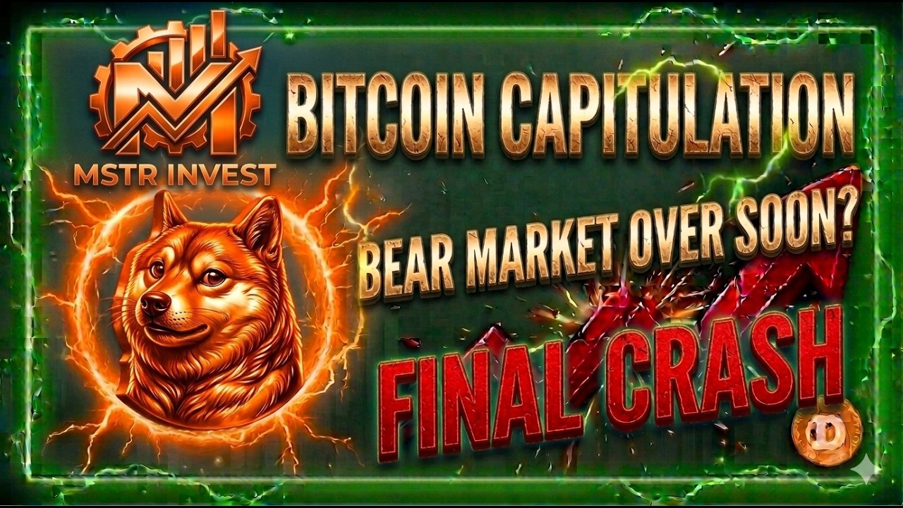 BITCOIN BEAR MARKET CAPITULATION WATCH? FINAL 48K CRASH FOR BITCOIN, MSTR, AND DOGE?! Bitcoin LIVE